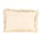 Hello Honey® White New Zealand Wool & Cotton Lumbar Pillow